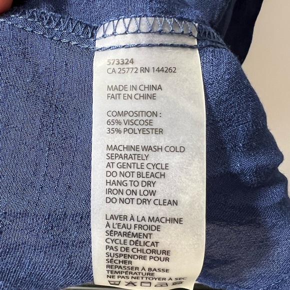 Dex Women's Navy Top - Picture 4 of 4